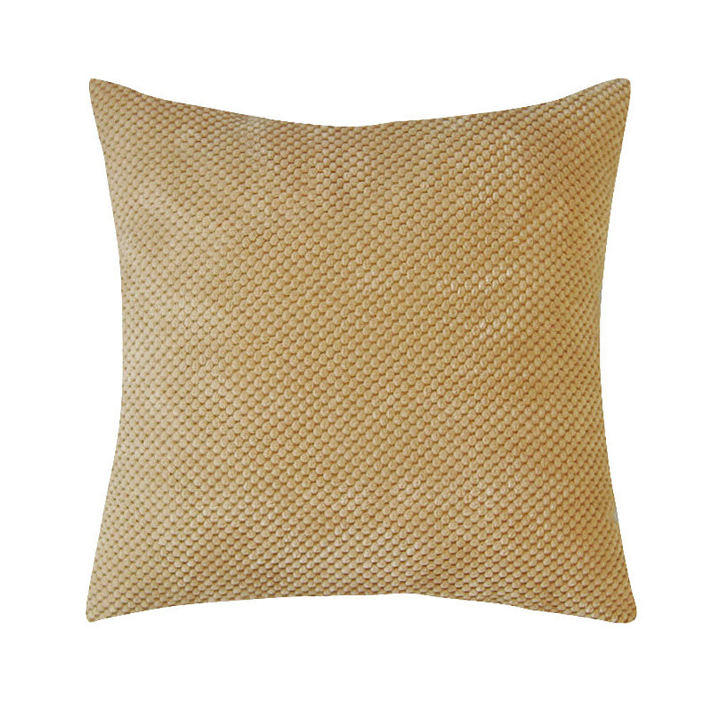 Throw Pillows 18x18 Inch Soft square Double-Sided Design Pack of 2 for Couch Sofa Living Room Bed Bedroom Soft Throw Pillow, inserts are included HIDDEN ZIPPER: A smooth hidden zipper is neatly incorporated into the edge of the removable cover, providing