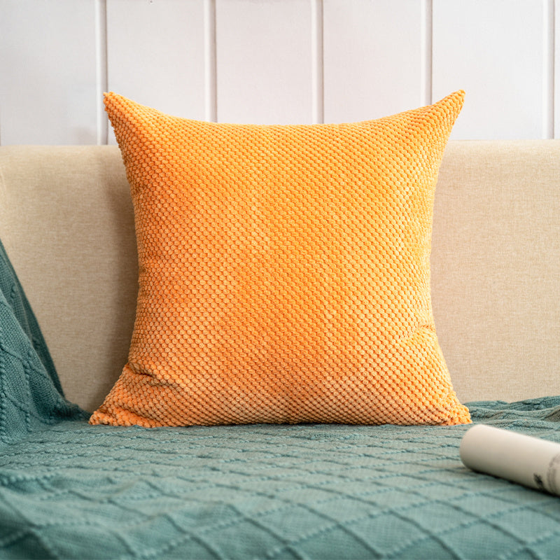 Throw Pillows 18x18 Inch Soft square Double-Sided Design Pack of 2 for Couch Sofa Living Room Bed Bedroom Soft Throw Pillow, inserts are included HIDDEN ZIPPER: A smooth hidden zipper is neatly incorporated into the edge of the removable cover, providing