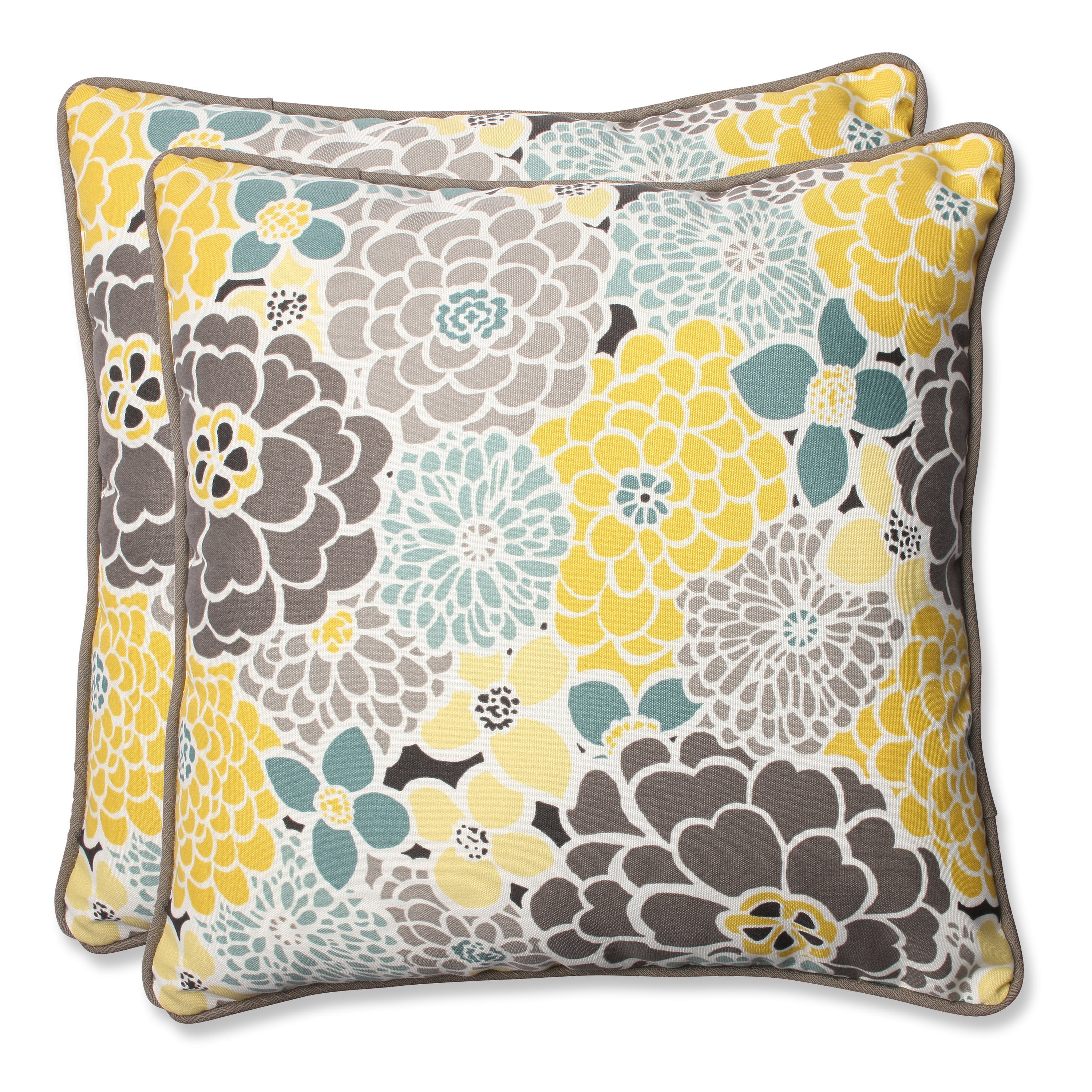 Lois Vapor 18.5-Inch Throw Pillow (Set Of 2)