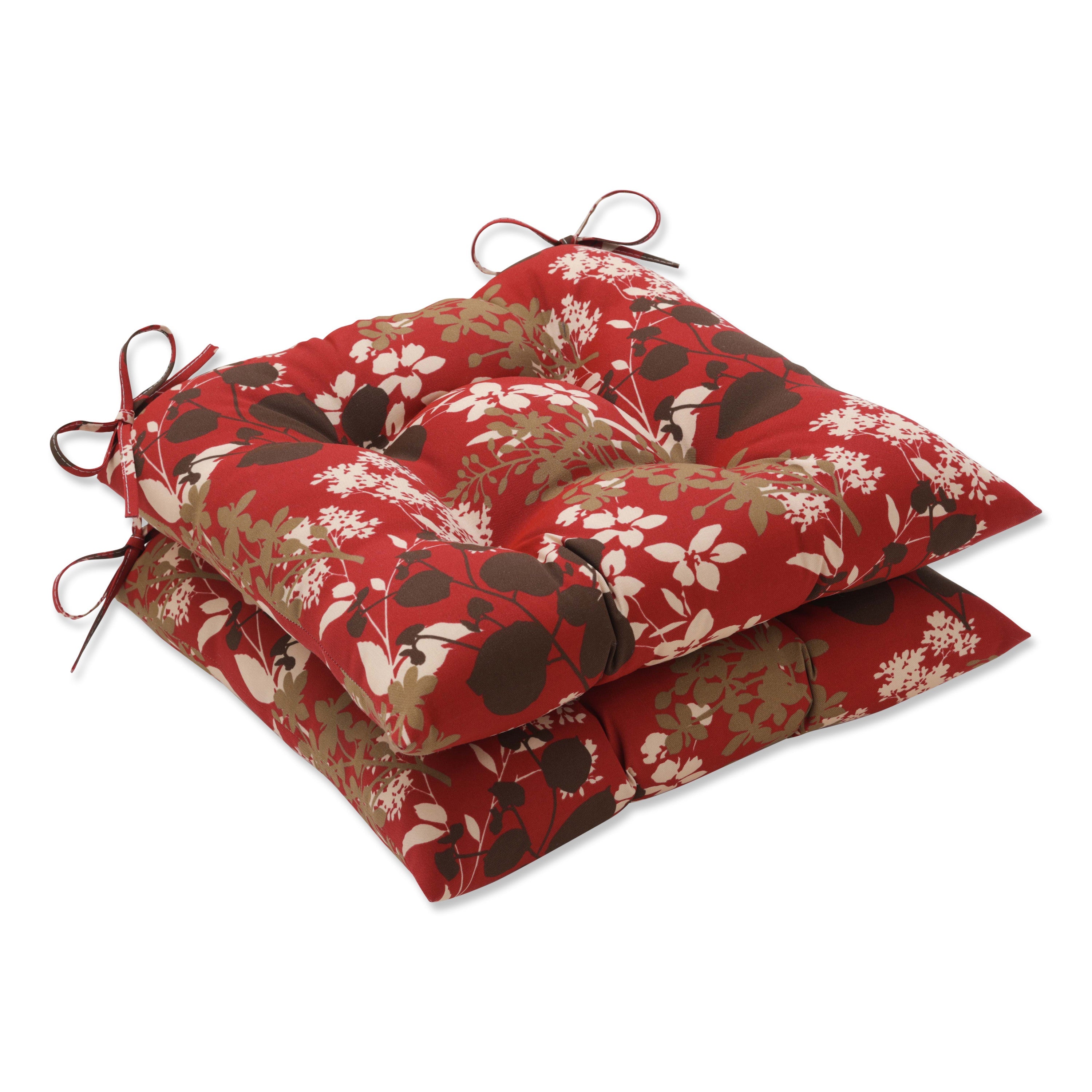 Montifleuri Sangria Tufted Seat Cushions