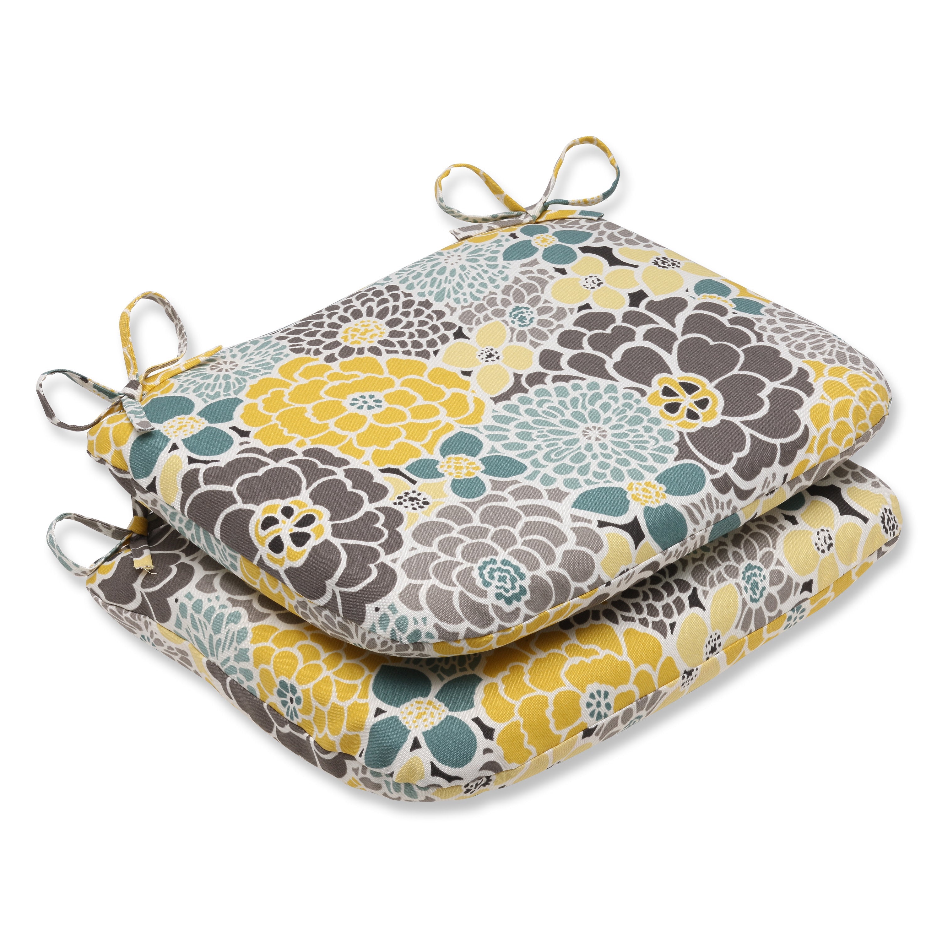 Lois Vapor Rounded Corners Seat Cushion (Set Of 2)