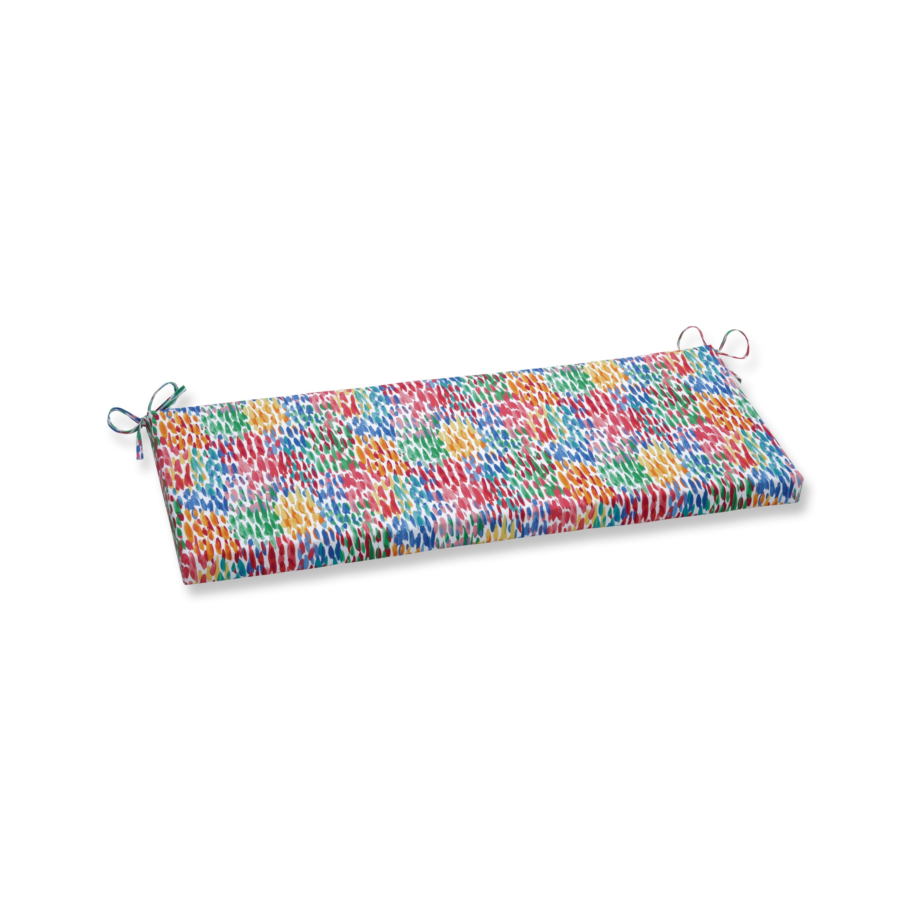 Make It Rain Zinnia Bench Cushion