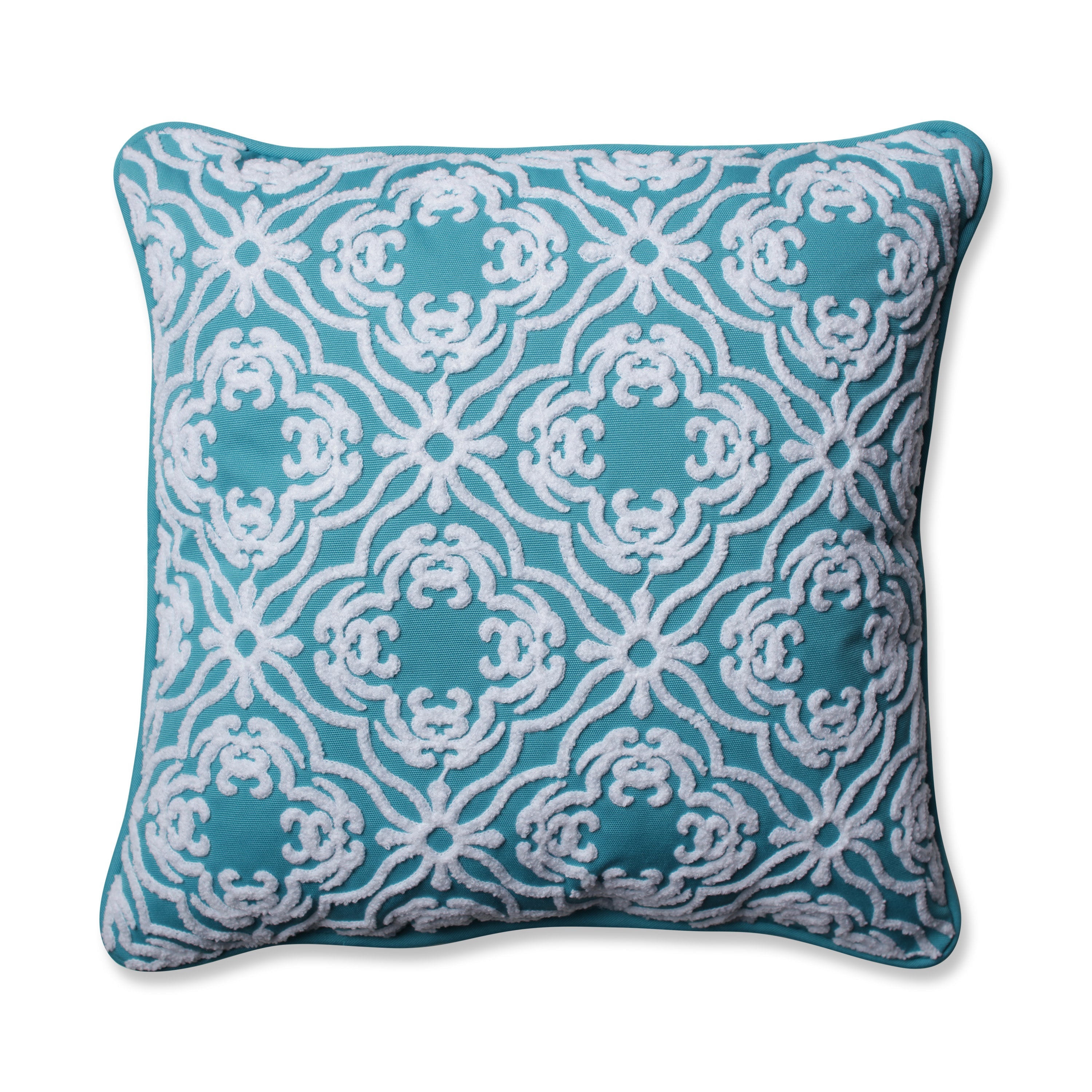 Allee Peacock 18-Inch Throw Pillow